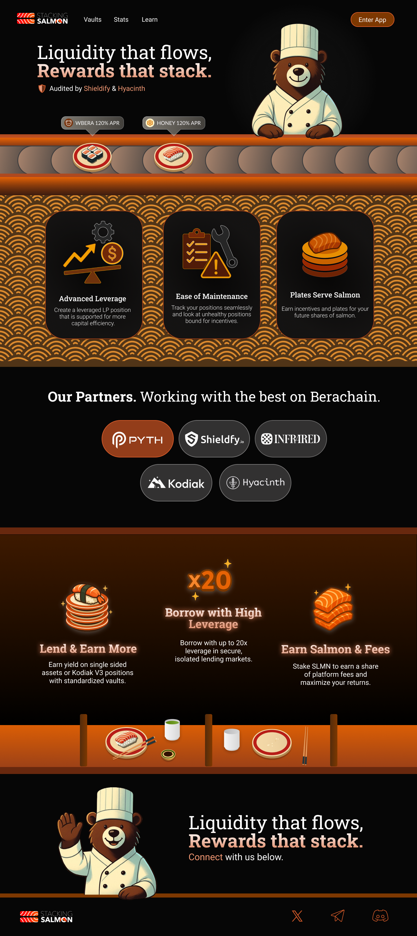 Stacking Salmon — 1